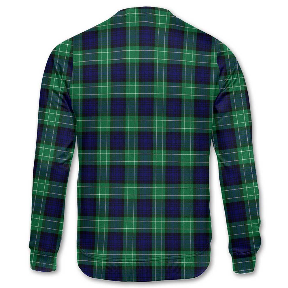 Clan Abercrombie Tartan Men Sweatshirt Crest And Plaid Basic Style