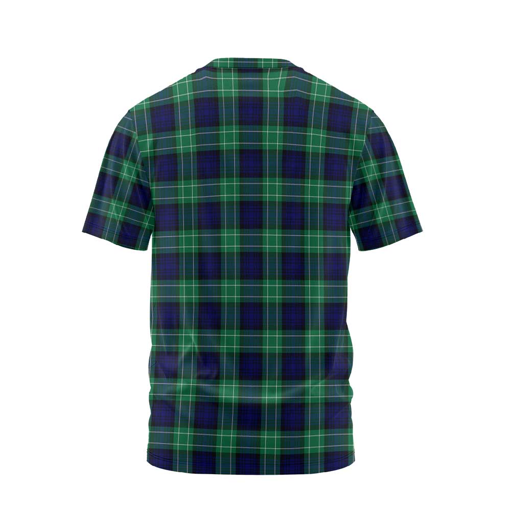 Clan Abercrombie Tartan Women T Shirt Crest And Plaid Basic Style