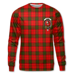 Clan Adair Tartan Women Sweatshirt Crest And Plaid Basic Style