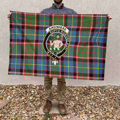 Clan Aikenhead Tartan Flag Crest And Plaid Basic Style