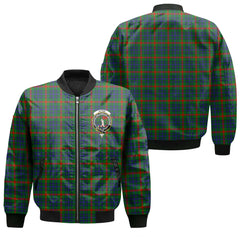 Clan Aiton Tartan Women Bomber Jacket Crest And Plaid Basic Style