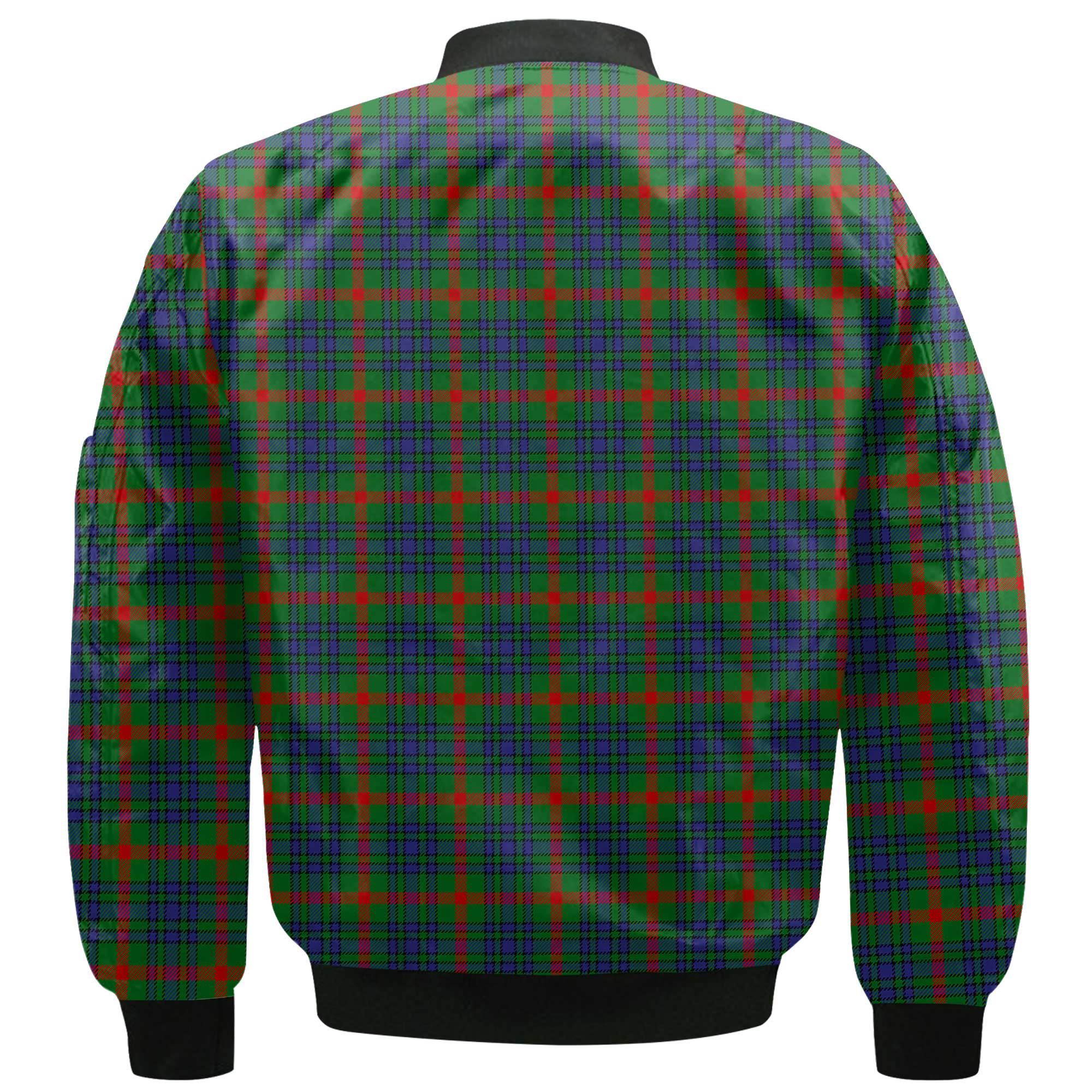 Clan Aiton Tartan Women Bomber Jacket Crest And Plaid Basic Style