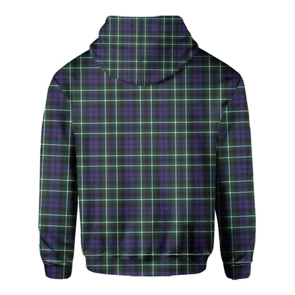 Clan Allardice Tartan Men Hoodie Crest And Plaid Basic Style