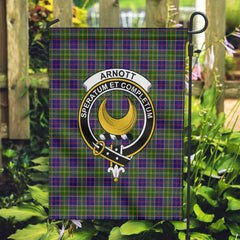 Clan Arnott Tartan Garden Flag Crest And Plaid Basic Style