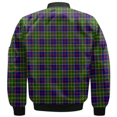 Clan Arnott Tartan Men Bomber Jacket Crest And Plaid Basic Style