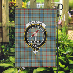 Clan Balfour Tartan Garden Flag Crest And Plaid Basic Style
