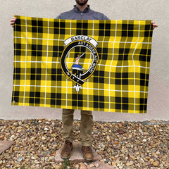 Clan Barclay Tartan Flag Crest And Plaid Basic Style