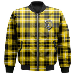 Clan Barclay Tartan Men Bomber Jacket Crest And Plaid Basic Style