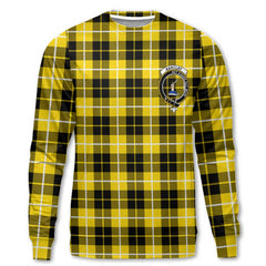 Clan Barclay Tartan Men Sweatshirt Crest And Plaid Basic Style