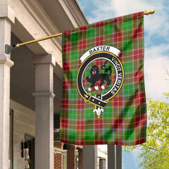 Clan Baxter Tartan Garden Flag Crest And Plaid Basic Style