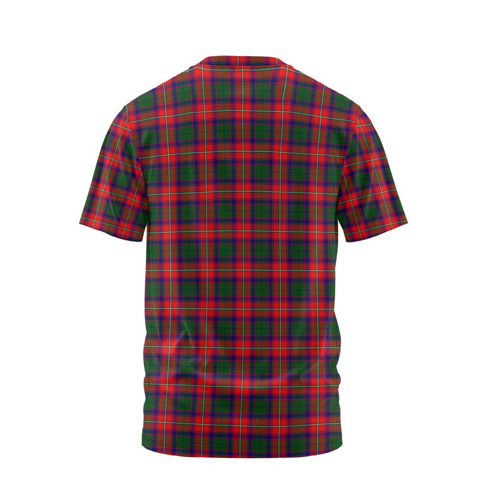 Clan Belshes Tartan Men T Shirt Crest And Plaid Basic Style