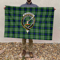 Clan Blackadder Tartan Flag Crest And Plaid Basic Style