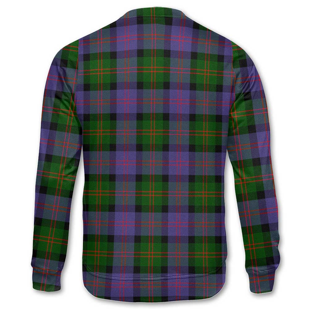 Clan Blair Tartan Men Sweatshirt Crest And Plaid Basic Style