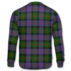Clan Blair Tartan Women Sweatshirt Crest And Plaid Basic Style