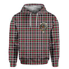Clan Borthwick Tartan Men Hoodie Crest And Plaid Basic Style