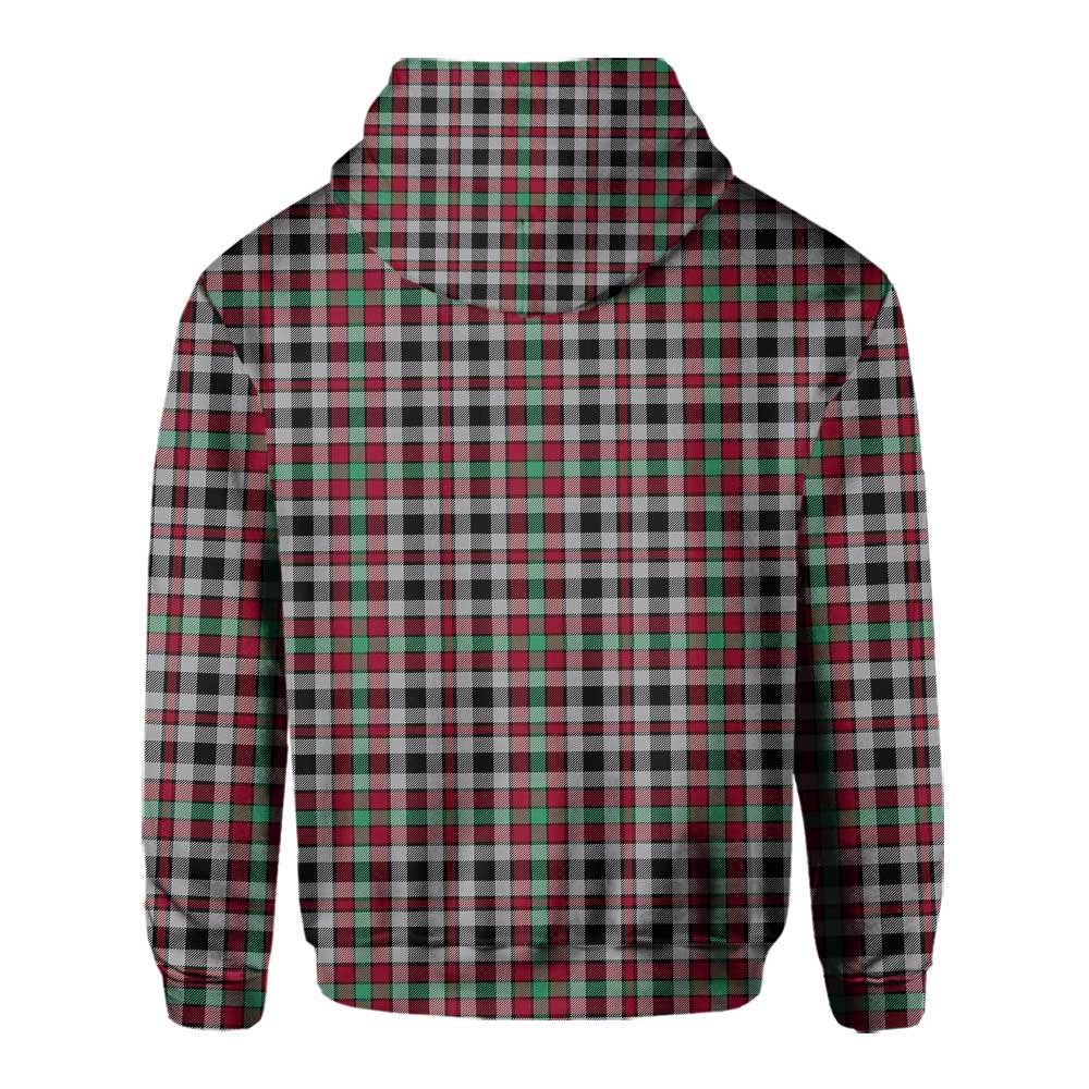Clan Borthwick Tartan Women Hoodie Crest And Plaid Basic Style