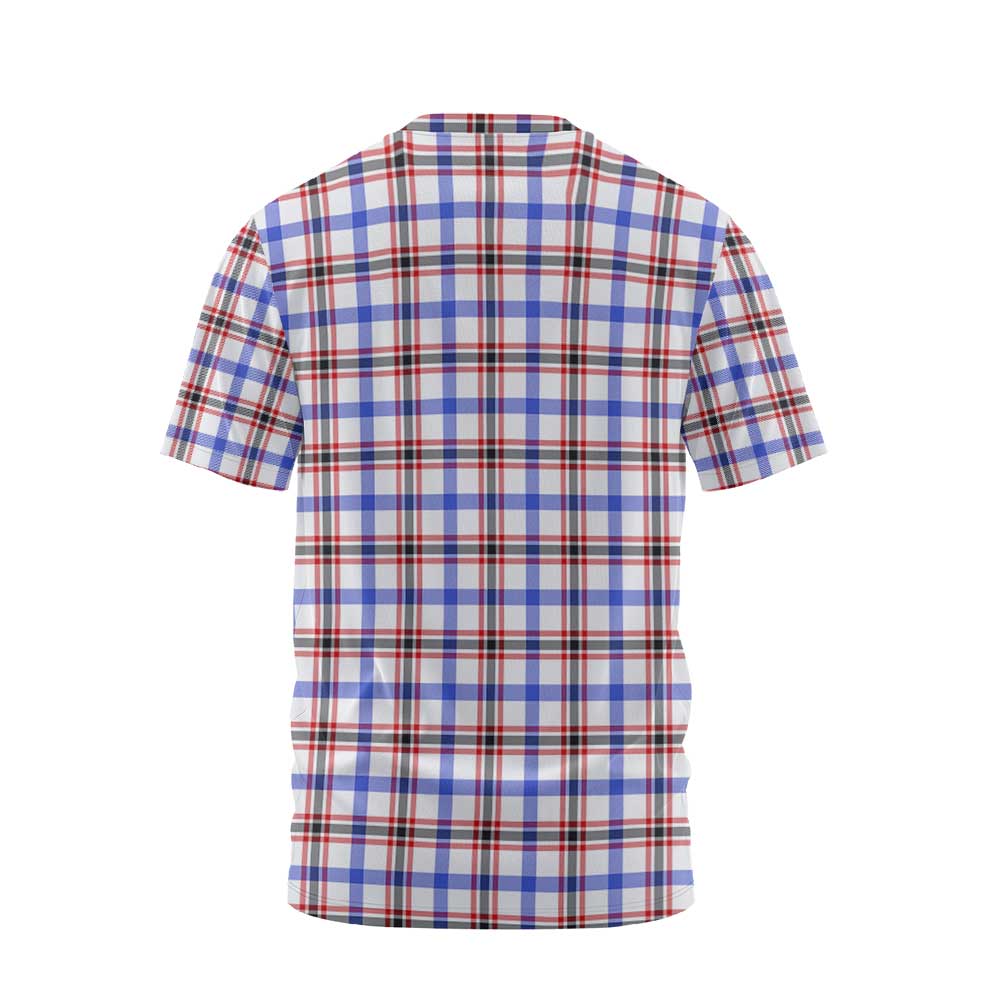 Clan Boswell Tartan Men T Shirt Crest And Plaid Basic Style