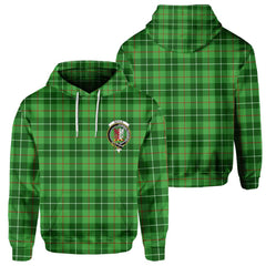 Clan Boyle Tartan Men Hoodie Crest And Plaid Basic Style