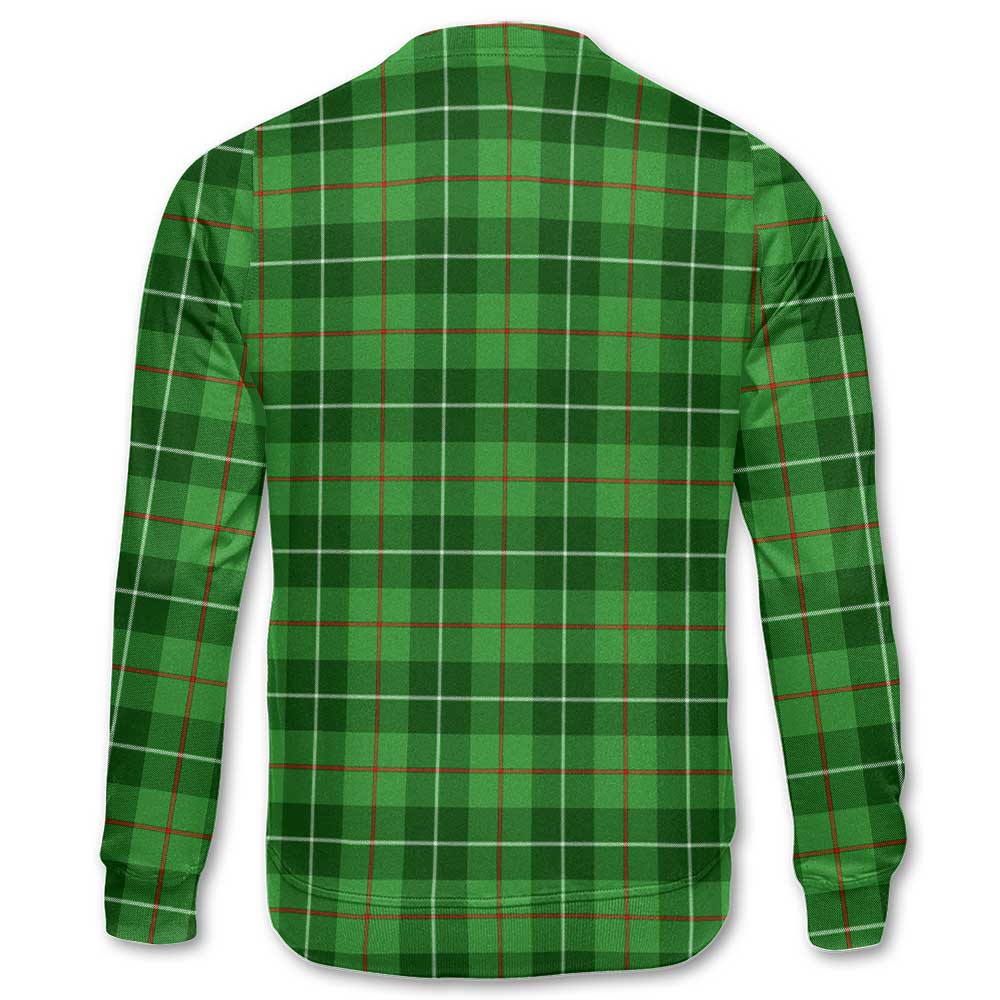 Clan Boyle Tartan Men Sweatshirt Crest And Plaid Basic Style
