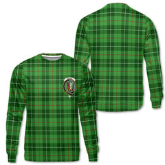 Clan Boyle Tartan Women Sweatshirt Crest And Plaid Basic Style