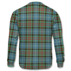 Clan Brisbane Tartan Men Sweatshirt Crest And Plaid Basic Style