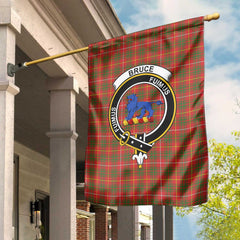 Clan Bruce Tartan Garden Flag Crest And Plaid Basic Style