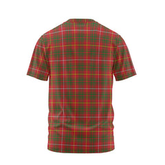Clan Bruce Tartan Women T Shirt Crest And Plaid Basic Style