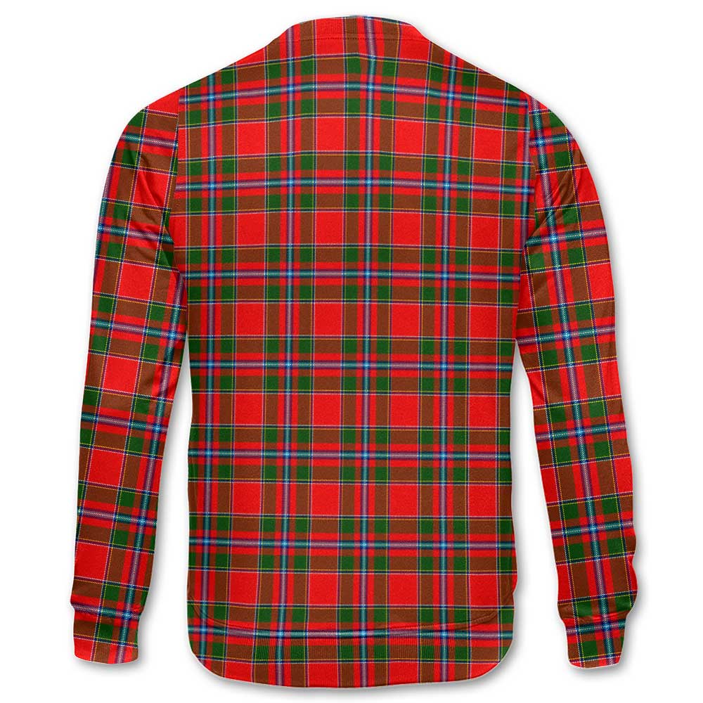 Clan Butter Tartan Men Sweatshirt Crest And Plaid Basic Style