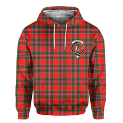 Clan Butter Tartan Women Hoodie Crest And Plaid Basic Style