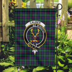 Clan Calder Tartan Garden Flag Crest And Plaid Basic Style