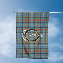 Clan Caldwell Tartan Flag Crest And Plaid Basic Style