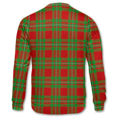 Clan Callander Tartan Women Sweatshirt Crest And Plaid Basic Style
