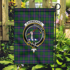Clan Carmichael Tartan Garden Flag Crest And Plaid Basic Style