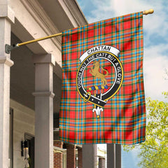 Clan Chattan Tartan Garden Flag Crest And Plaid Basic Style