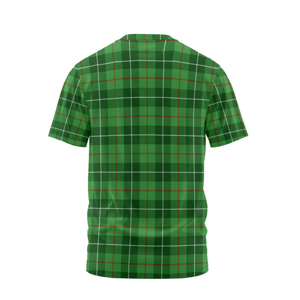 Clan Clephane Tartan Men T Shirt Crest And Plaid Basic Style