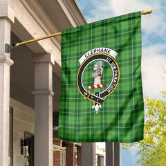 Clan Clephane Or Clephan Tartan Garden Flag Crest And Plaid Basic Style