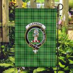 Clan Clephane Or Clephan Tartan Garden Flag Crest And Plaid Basic Style