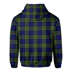 Clan Colquhoun Tartan Men Hoodie Crest And Plaid Basic Style