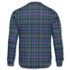 Clan Cooper Tartan Women Sweatshirt Crest And Plaid Basic Style