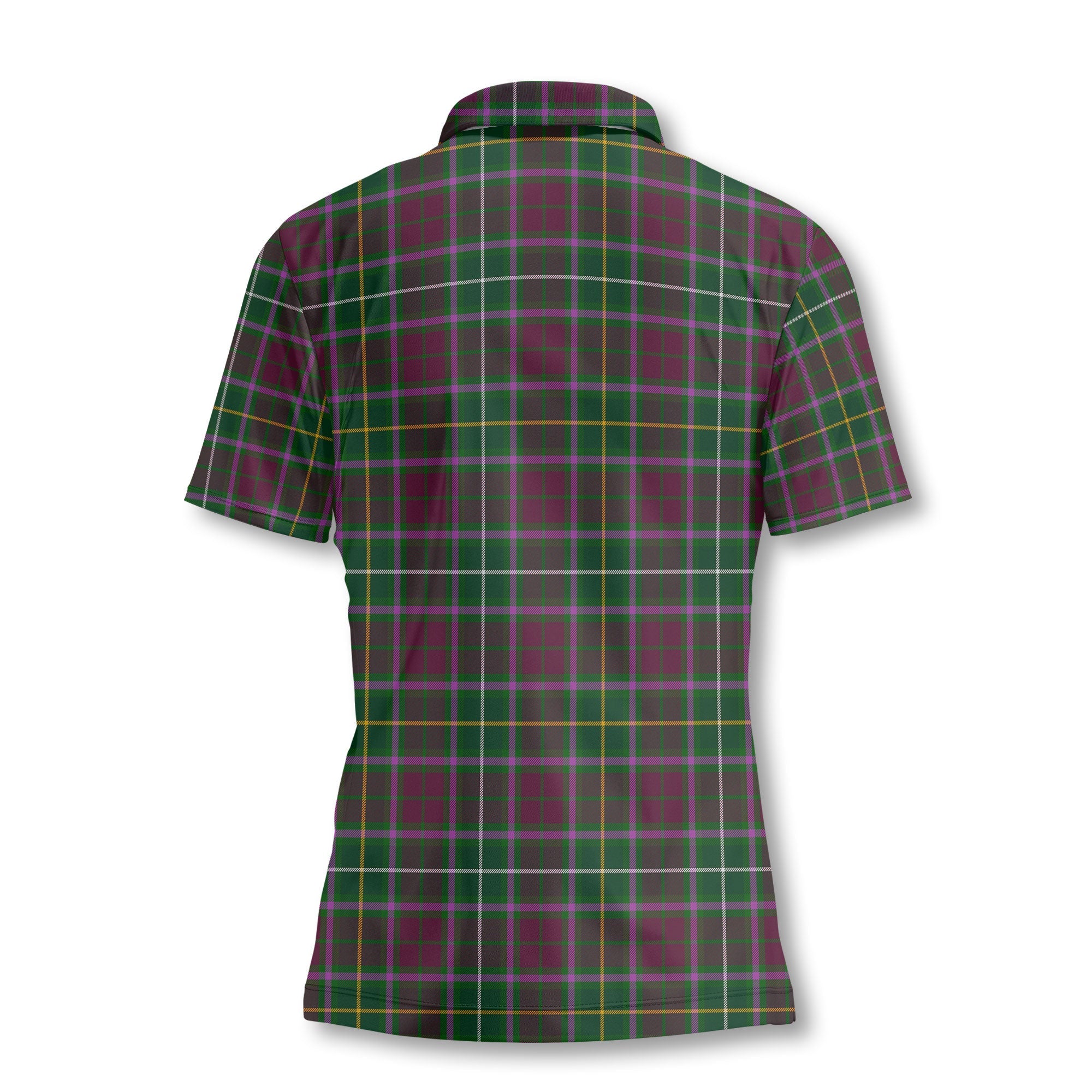 Clan Crosbie Tartan Women Polo Shirt Crest And Plaid Basic Style