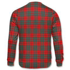 Clan Cumming Tartan Men Sweatshirt Crest And Plaid Basic Style