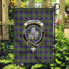 Clan Dalrymple Tartan Garden Flag Crest And Plaid Basic Style