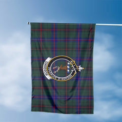 Clan Davidson Tartan Flag Crest And Plaid Basic Style