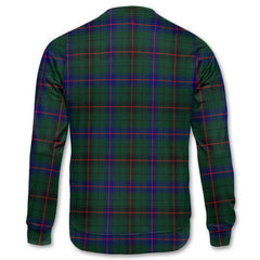 Clan Davidson Tartan Men Sweatshirt Crest And Plaid Basic Style