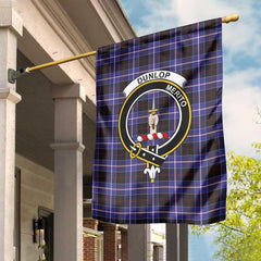 Clan Dunlop Tartan Garden Flag Crest And Plaid Basic Style