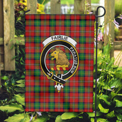 Clan Fairlie Tartan Garden Flag Crest And Plaid Basic Style