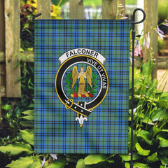 Clan Falconer Tartan Garden Flag Crest And Plaid Basic Style
