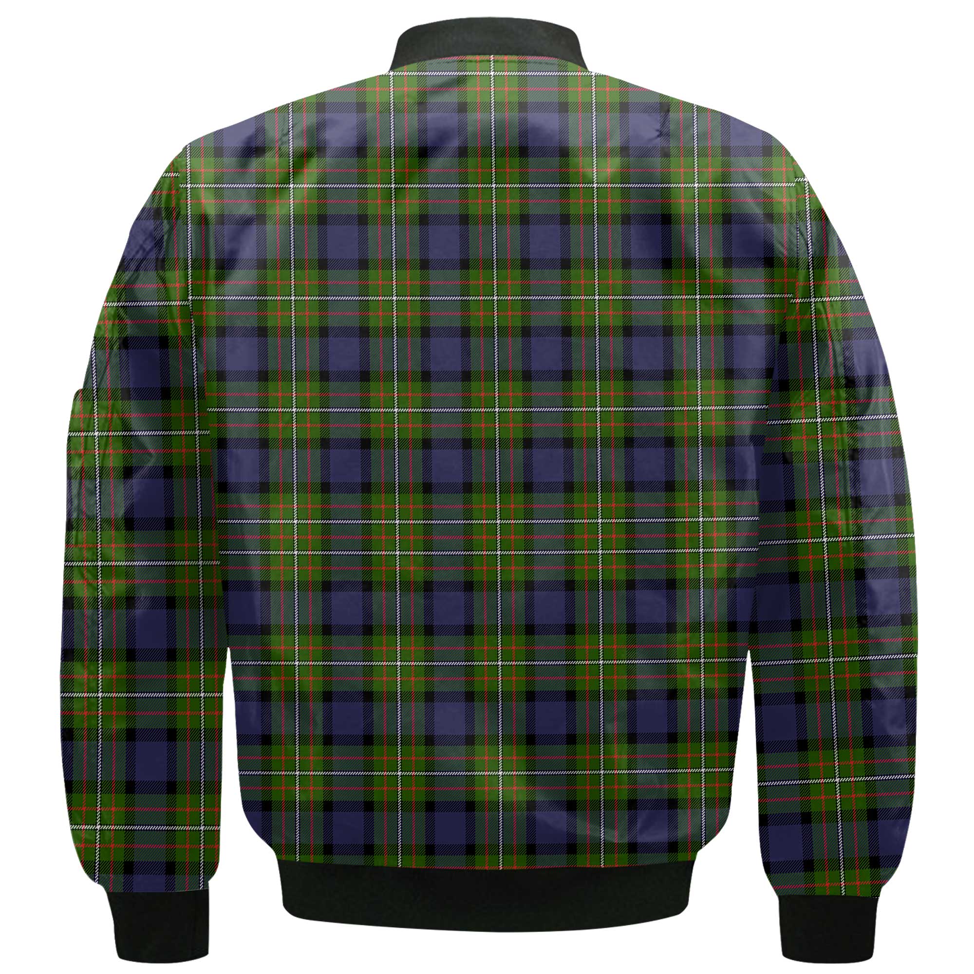 Clan Ferguson Tartan Women Bomber Jacket Crest And Plaid Basic Style