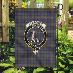 Clan Fletcher Tartan Garden Flag Crest And Plaid Basic Style