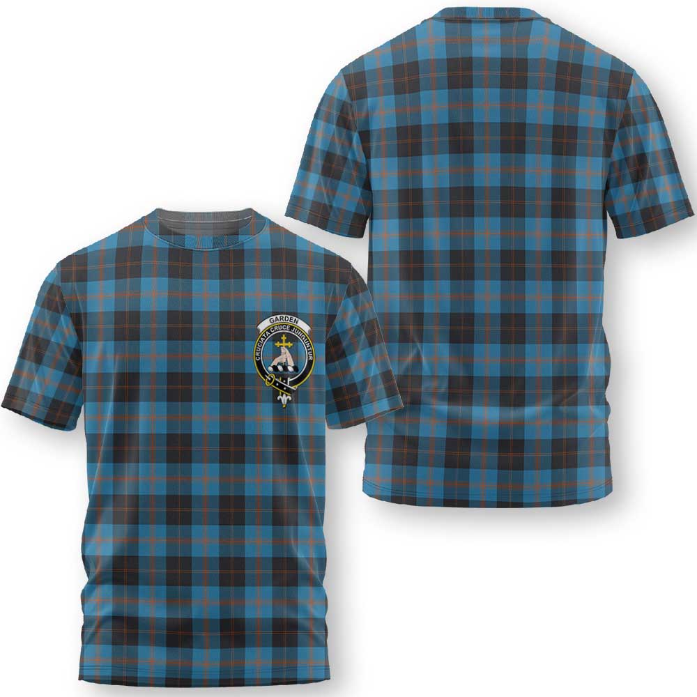 Clan Garden Tartan Women T Shirt Crest And Plaid Basic Style
